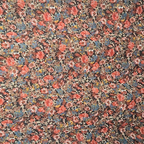 Jhon Galt Floral Maxi Skirt - Black and Red - Picture 2 of 4